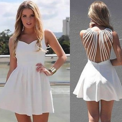 Cute Hollow Out Sexy Dress Th